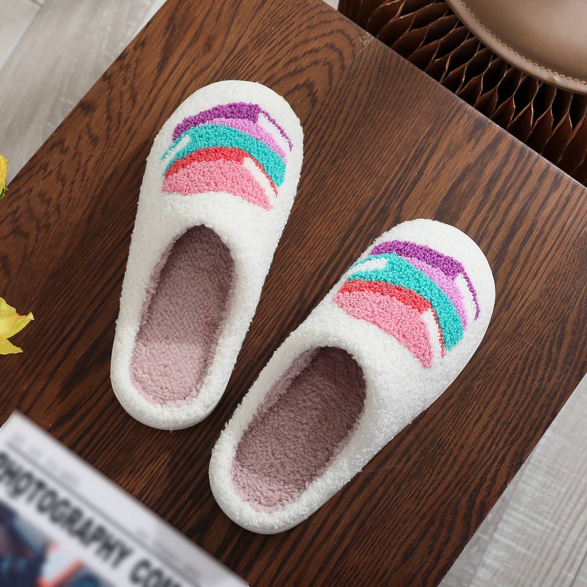 Bookish Sherpa Slippers – Cozy Slippers for Readers & Homebodies