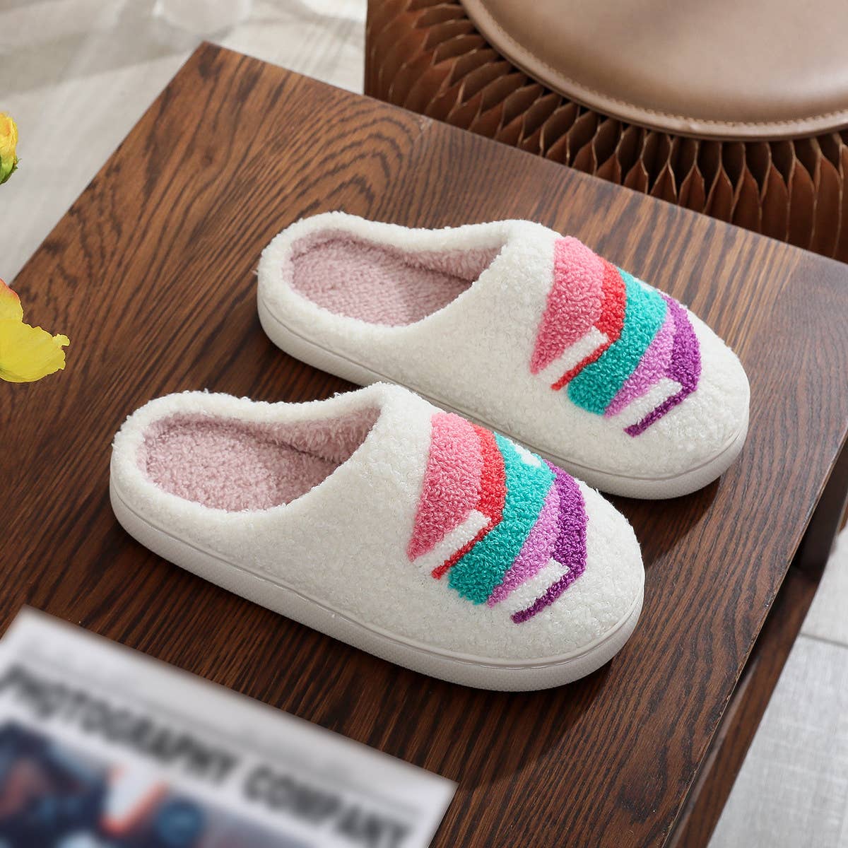 Bookish Sherpa Slippers – Cozy Slippers for Readers & Homebodies