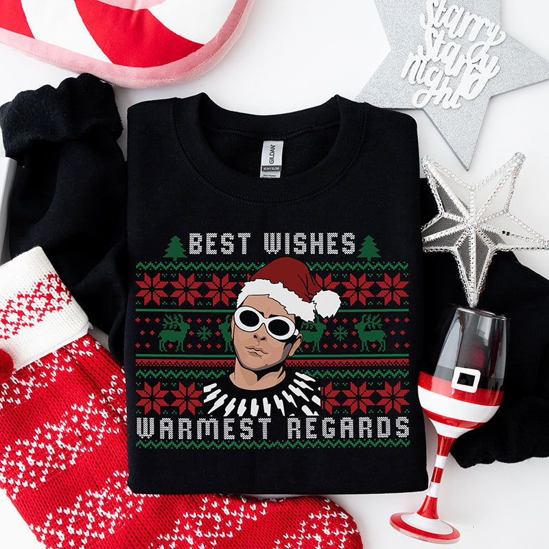 Best Wishes Warmest Regards Crewneck Sweatshirt