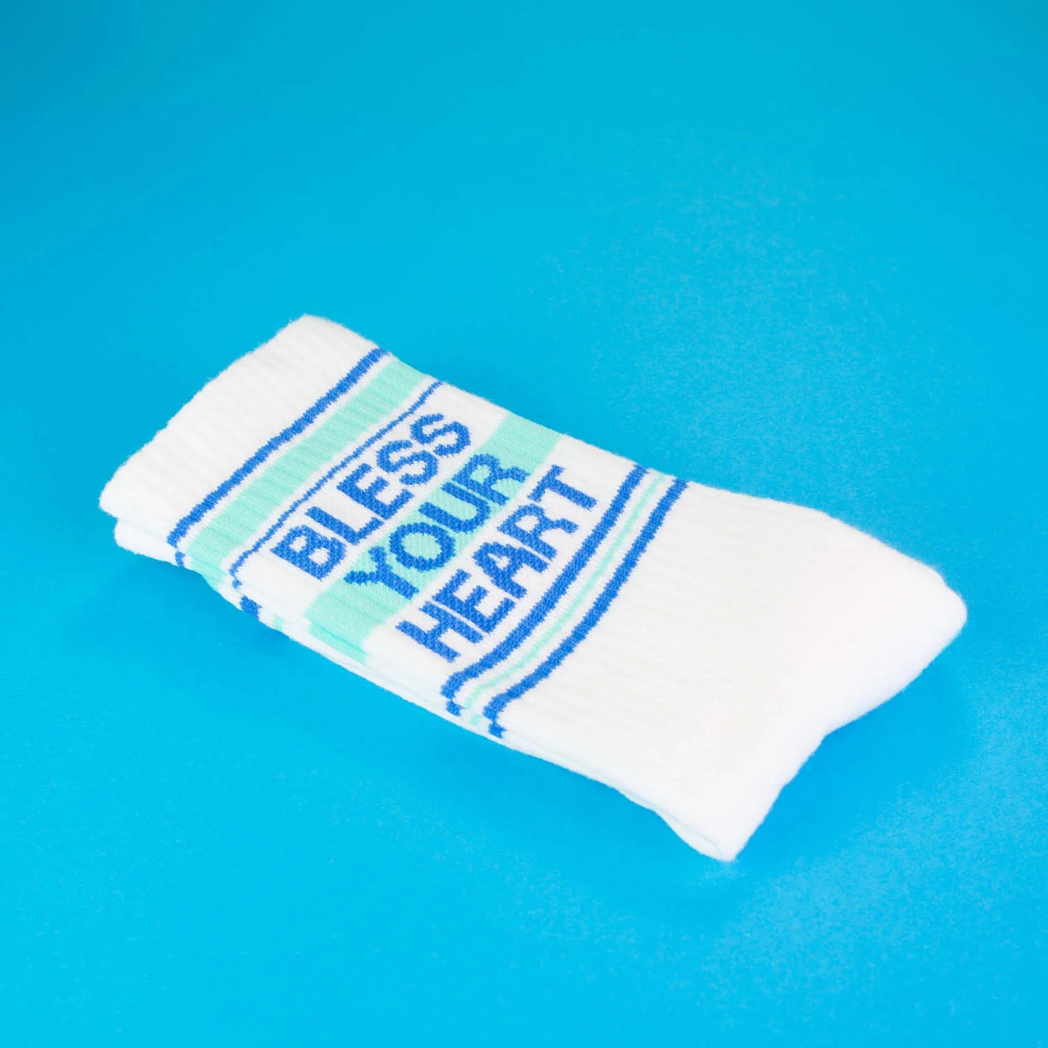 Bless Your Heart Gym Socks – Funny Southern Socks for Women