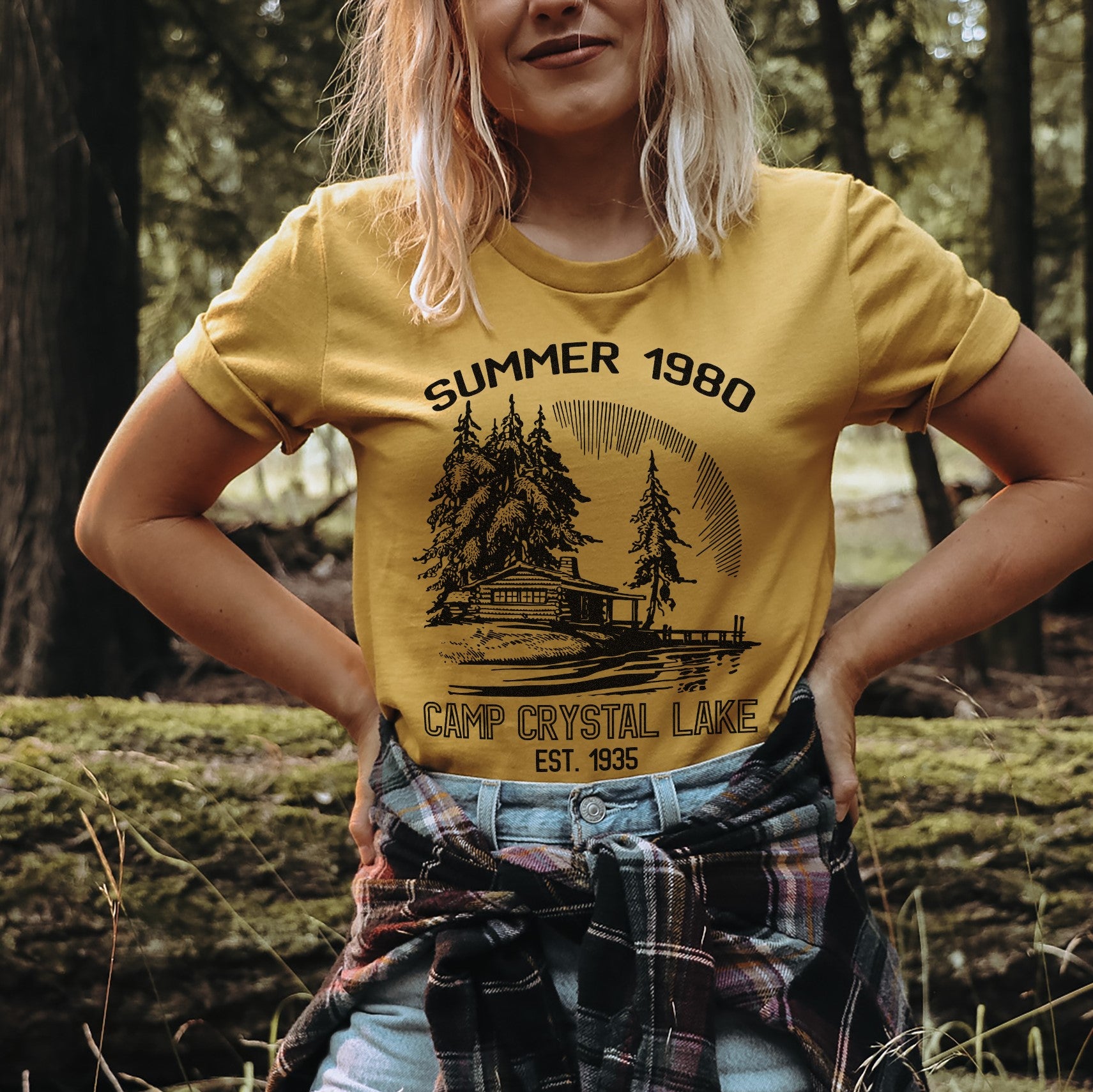 Camp Crystal Lake Lightweight Tee