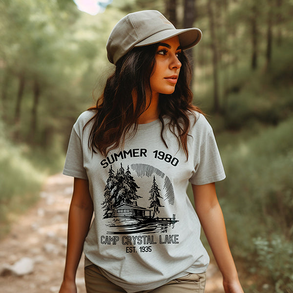 Camp Crystal Lake Lightweight Tee