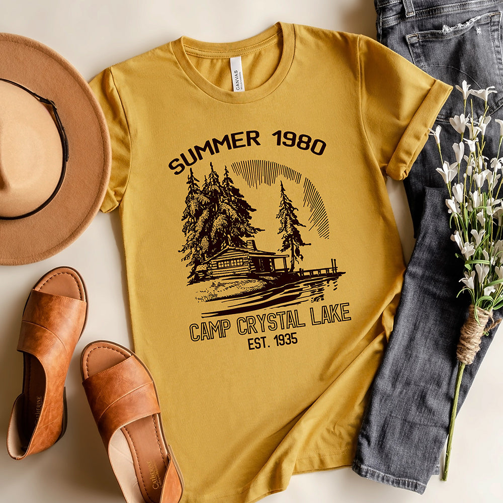 Camp Crystal Lake Lightweight Tee