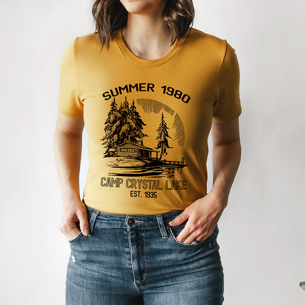 Camp Crystal Lake Lightweight Tee