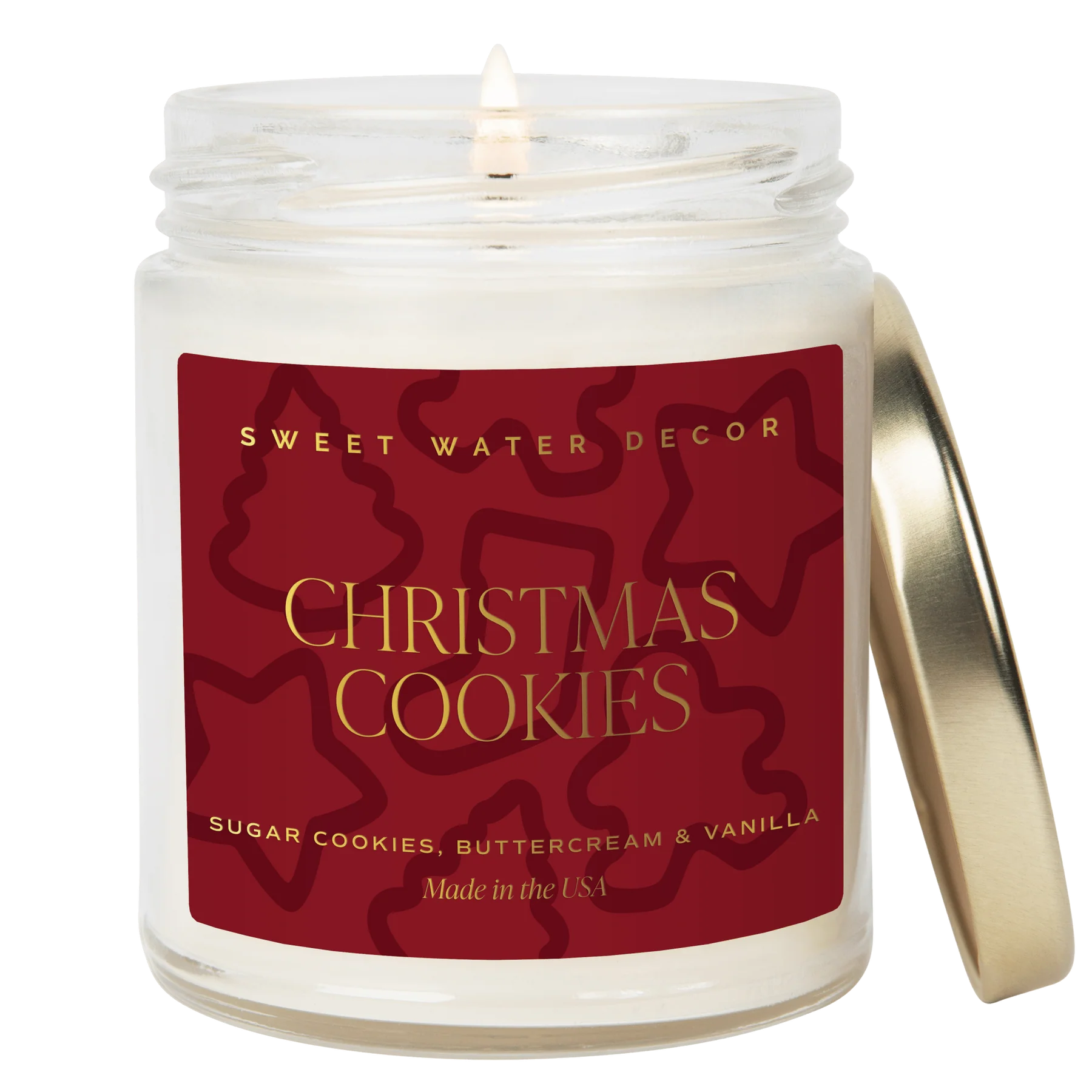 Christmas Cookies Candle – Holiday Sugar Cookie Scent | Cozy Christmas Gift