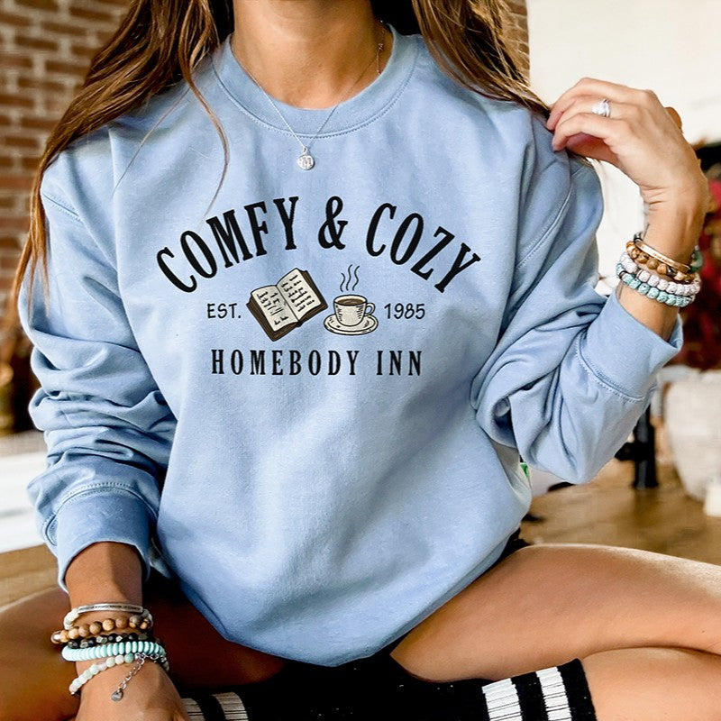 Comfy & Cozy Homebody Inn Sweatshirt – Unisex Pullover