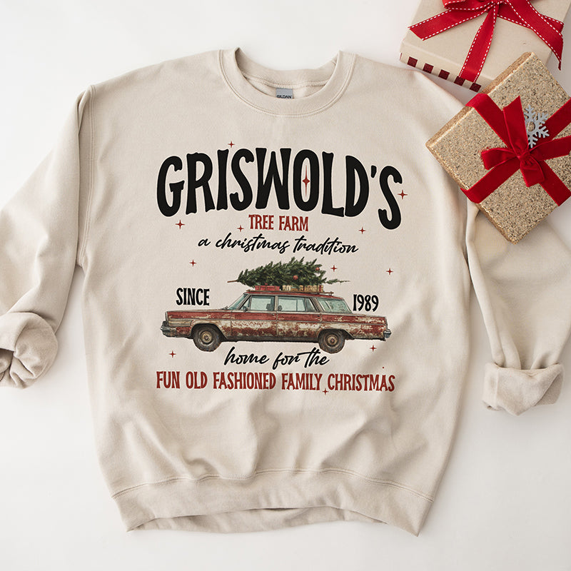 Griswold's Tree Farm Crewneck Sweatshirt