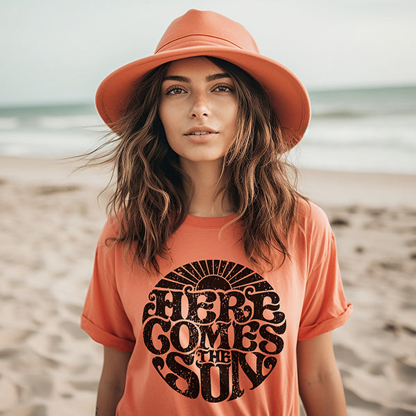 Here Comes The Sun Graphic Tee (Wholesale)