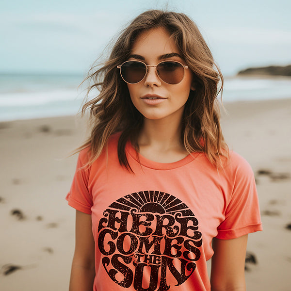 Here Comes The Sun Graphic Tee (Wholesale)