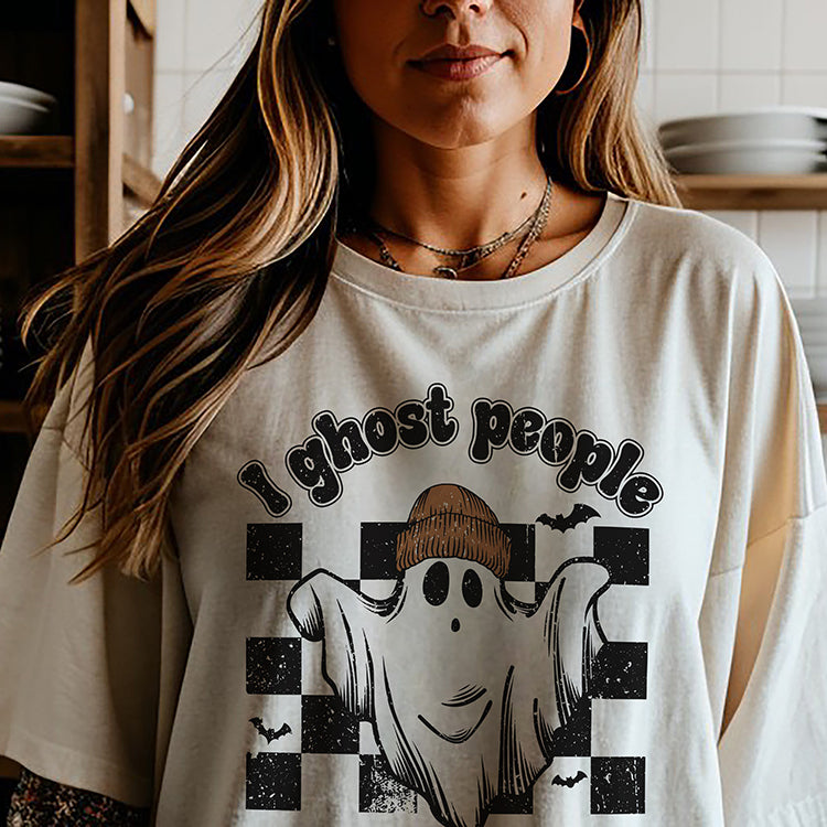 I Ghost People All Year Round Heavyweight Tee