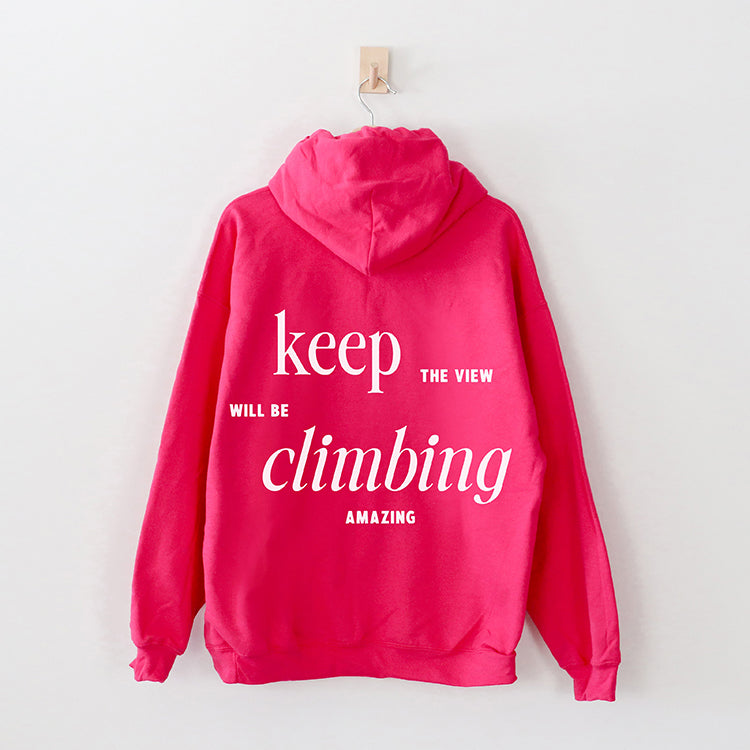 Keep Climbing Hoodie (Wholesale)