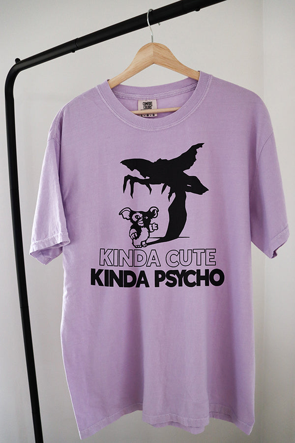 Kinda Cute Kinda Psycho Heavyweight Halloween Tee