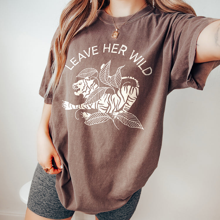 Leave Her Wild Graphic Tee (Wholesale)