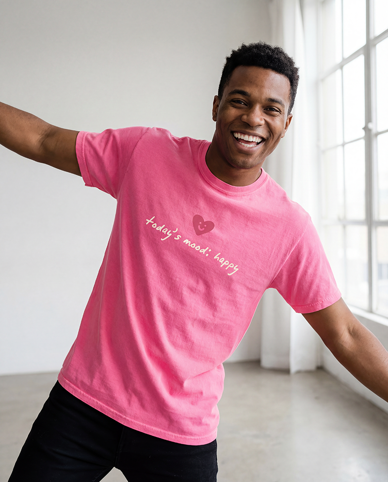 Love Yourself Tee - Neon Pink