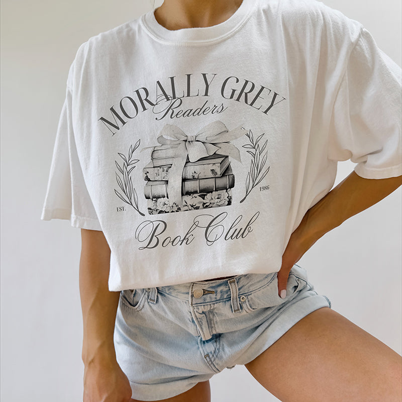 Morally Grey Readers Book Club Tee