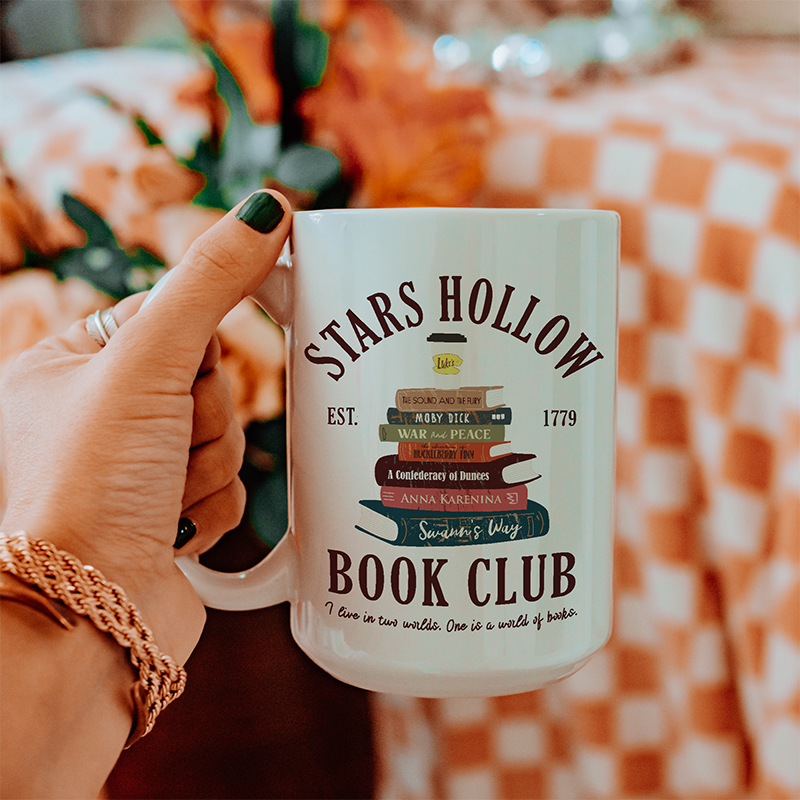 Stars Hollow Book Club Mug