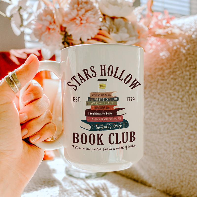 Stars Hollow Book Club Mug