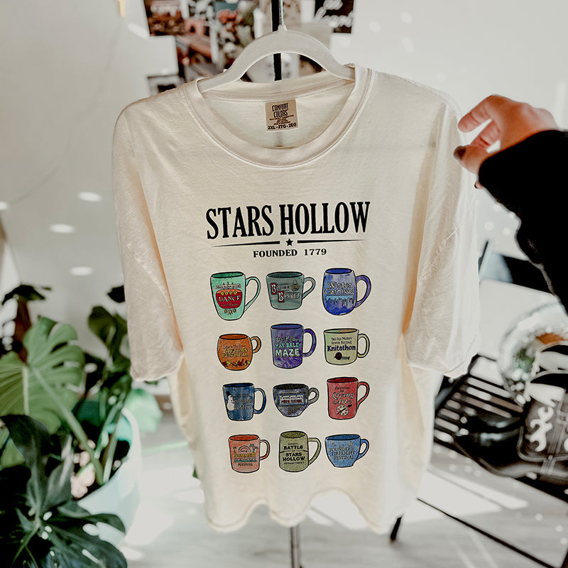 Stars Hollow Mugs Heavyweight Tee