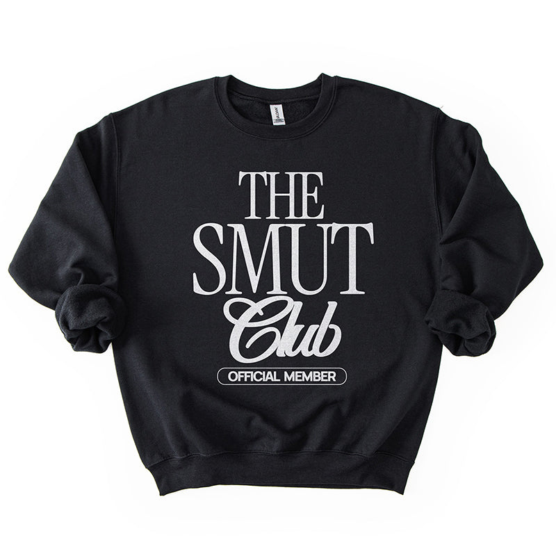 The Smut Club Official Member Sweatshirt – Funny Bookish Cozy Pullover