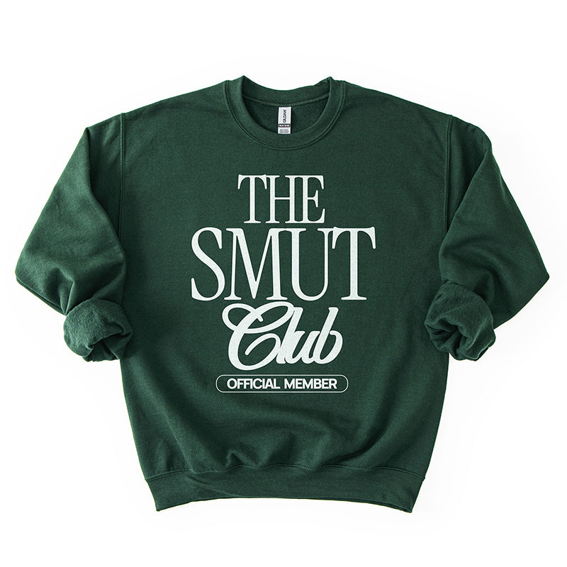 The Smut Club Official Member Sweatshirt – Funny Bookish Cozy Pullover