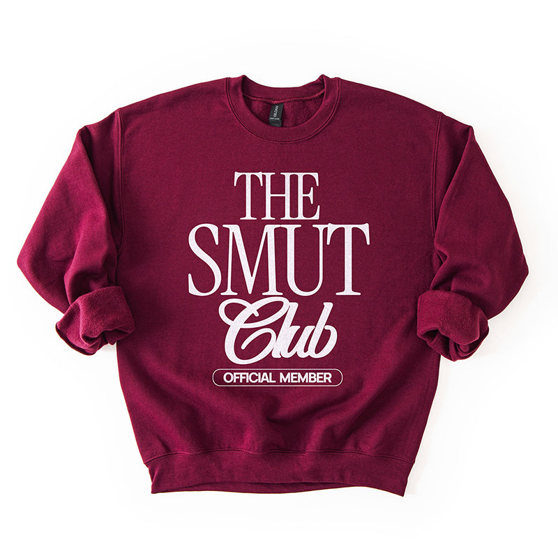The Smut Club Official Member Sweatshirt – Funny Bookish Cozy Pullover