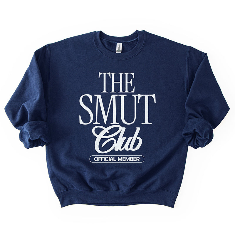The Smut Club Official Member Sweatshirt – Funny Bookish Cozy Pullover