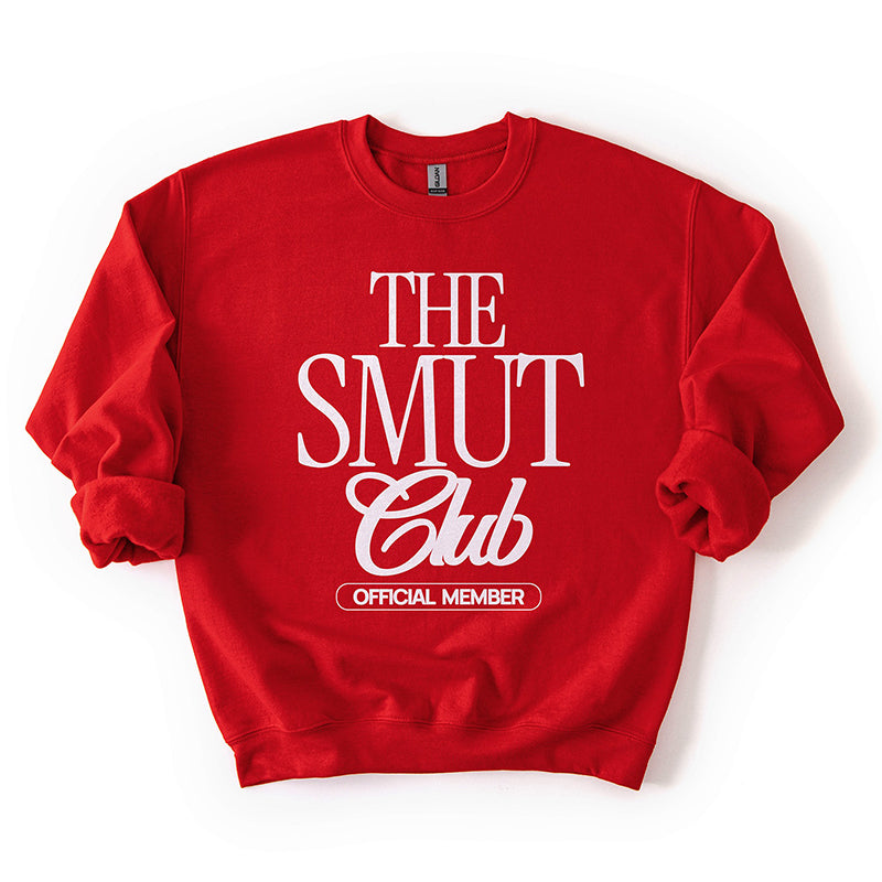 The Smut Club Official Member Sweatshirt – Funny Bookish Cozy Pullover