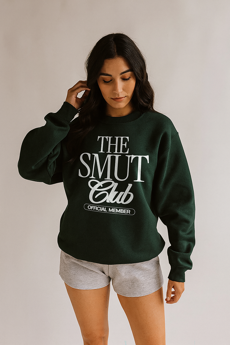 The Smut Club Official Member Sweatshirt – Funny Bookish Cozy Pullover