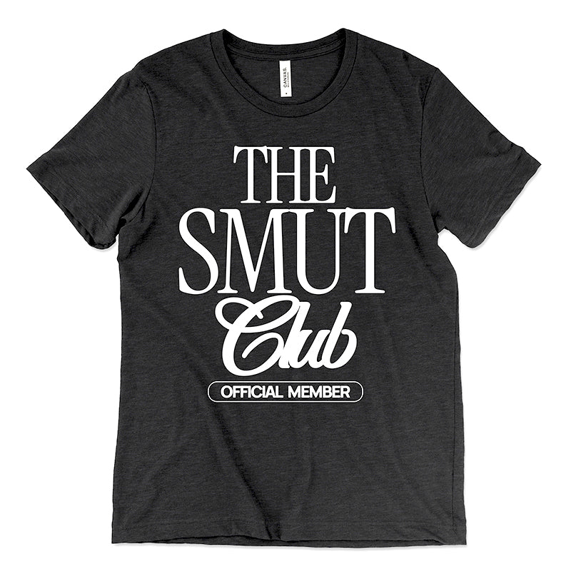 The Smut Club Official Member Tee – Funny Bookish Graphic T-Shirt