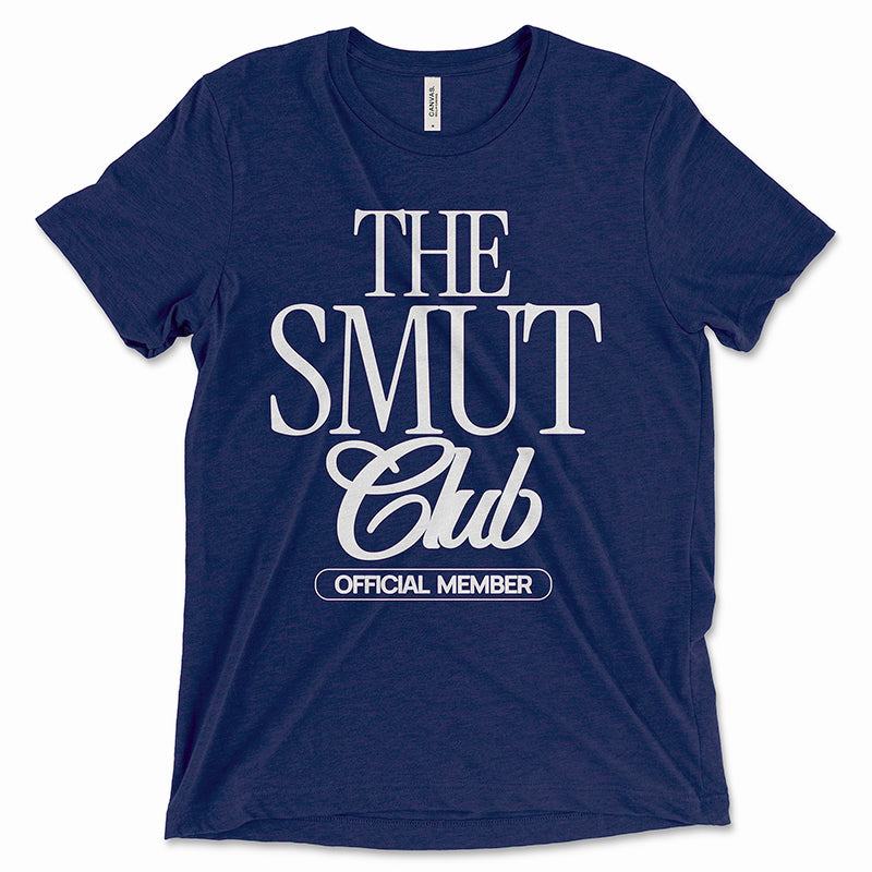 The Smut Club Official Member Tee – Funny Bookish Graphic T-Shirt
