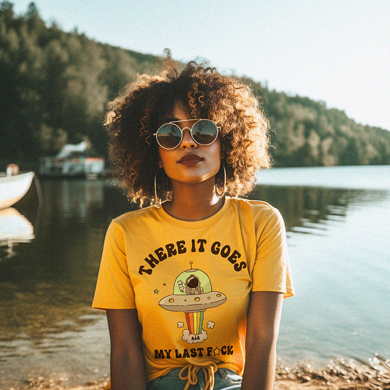 There It Goes My Last Fuck Funny Graphic Tee