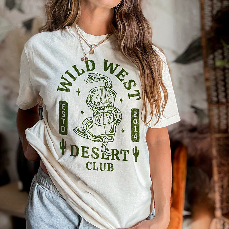 Wild West Desert Club Heavyweight Graphic Tee