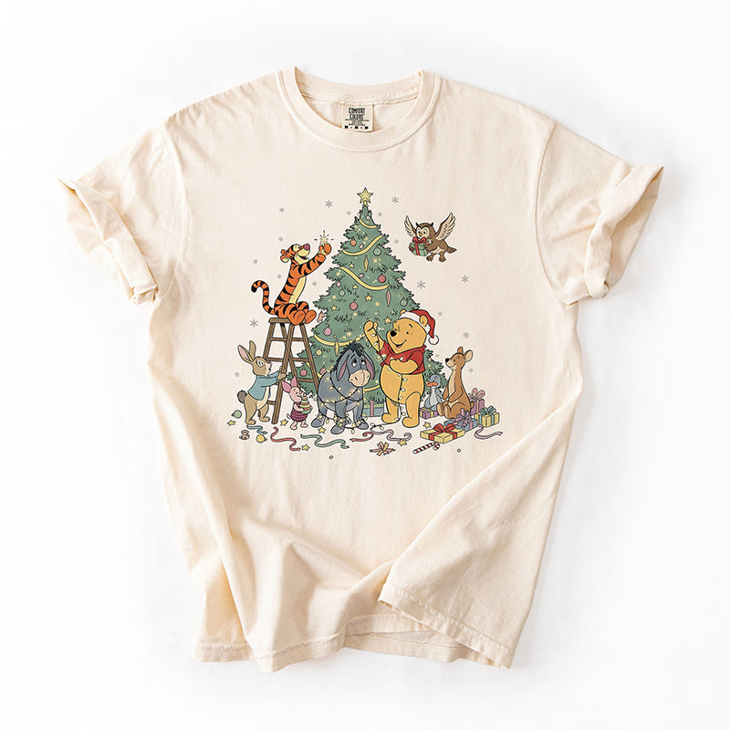 Winnie the Pooh Christmas Tee