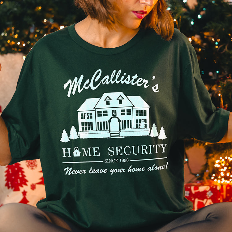 McCallister's Home Security Lightweight Christmas Tee