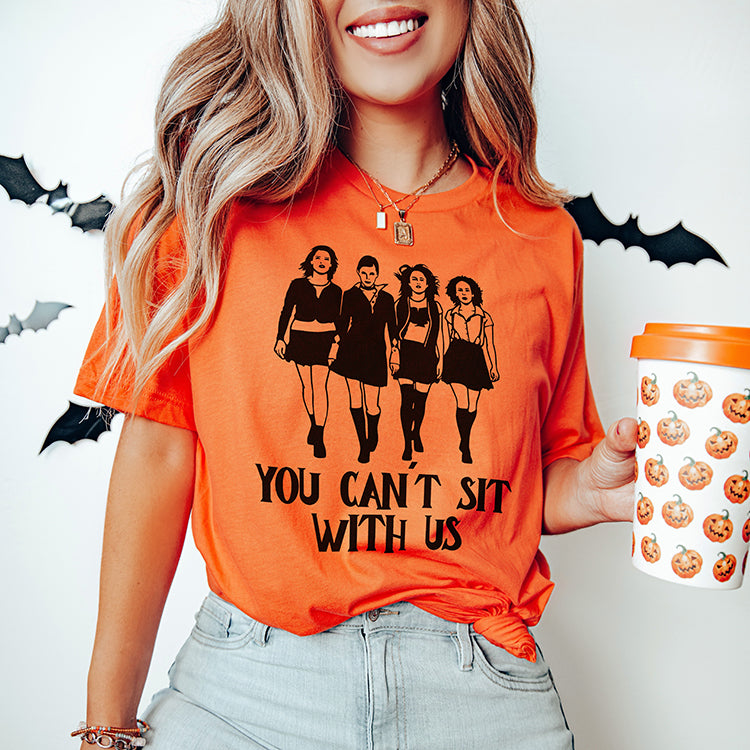 You Can't Sit With Us Halloween Mean Girls Lightweight Tee
