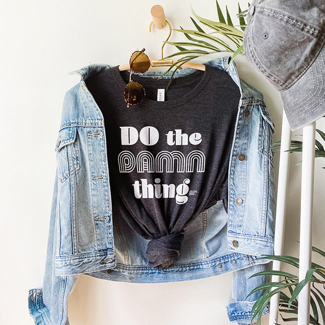 Do The Damn Thing Graphic Tee (Wholesale)