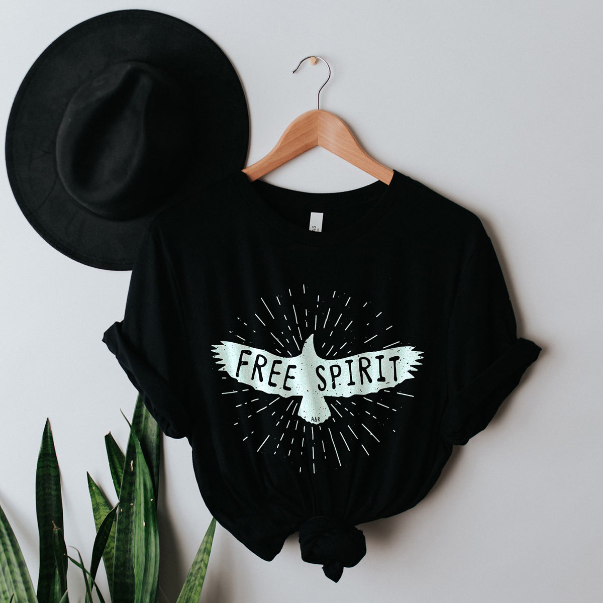 Free Spirit Graphic Tee Shirt (Wholesale)