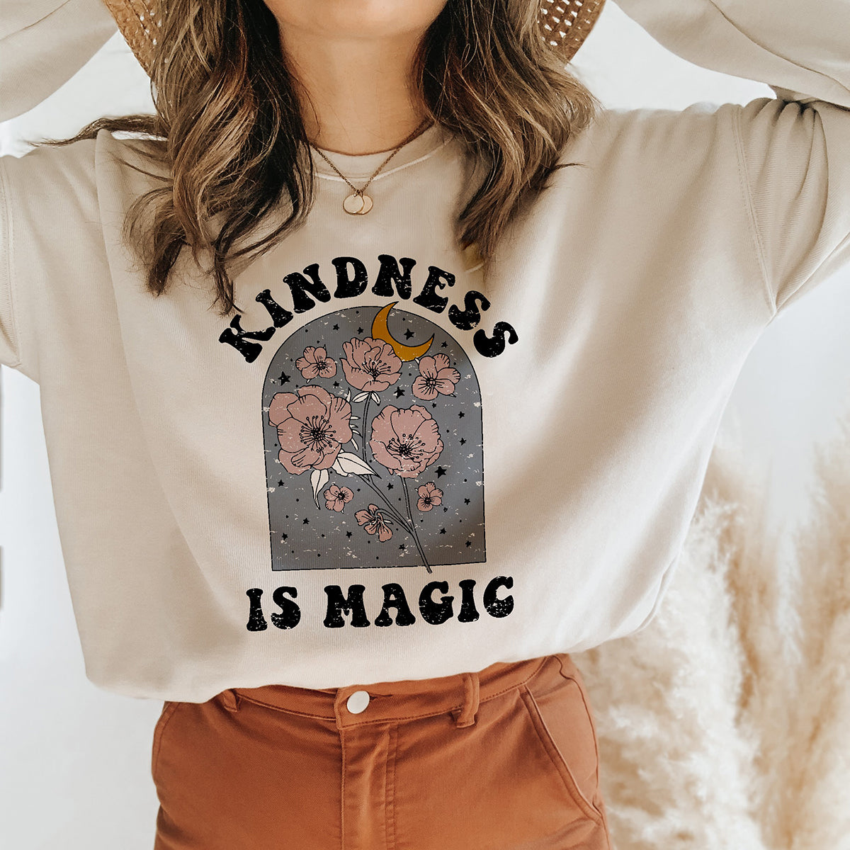Kindness Is Magic Crewneck Sweatshirt (Wholesale)