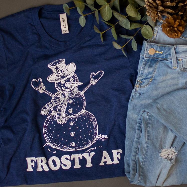 Frosty AF Tee - Alley & Rae Apparel