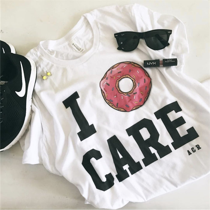 I Donut Care Tee - Alley & Rae Apparel