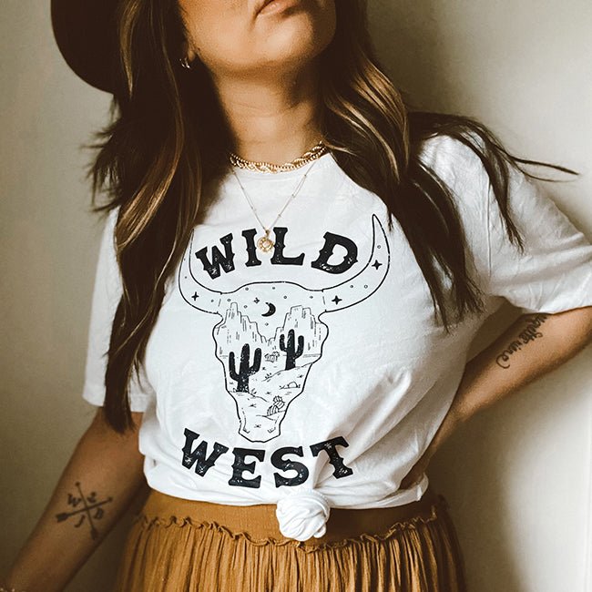 Wild West Lightweight Tee - Alley & Rae Apparel